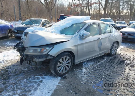 2013 Honda Accord Sdn Ex-L из США, поврежденный, VIN 1HGCR2F83DA136118